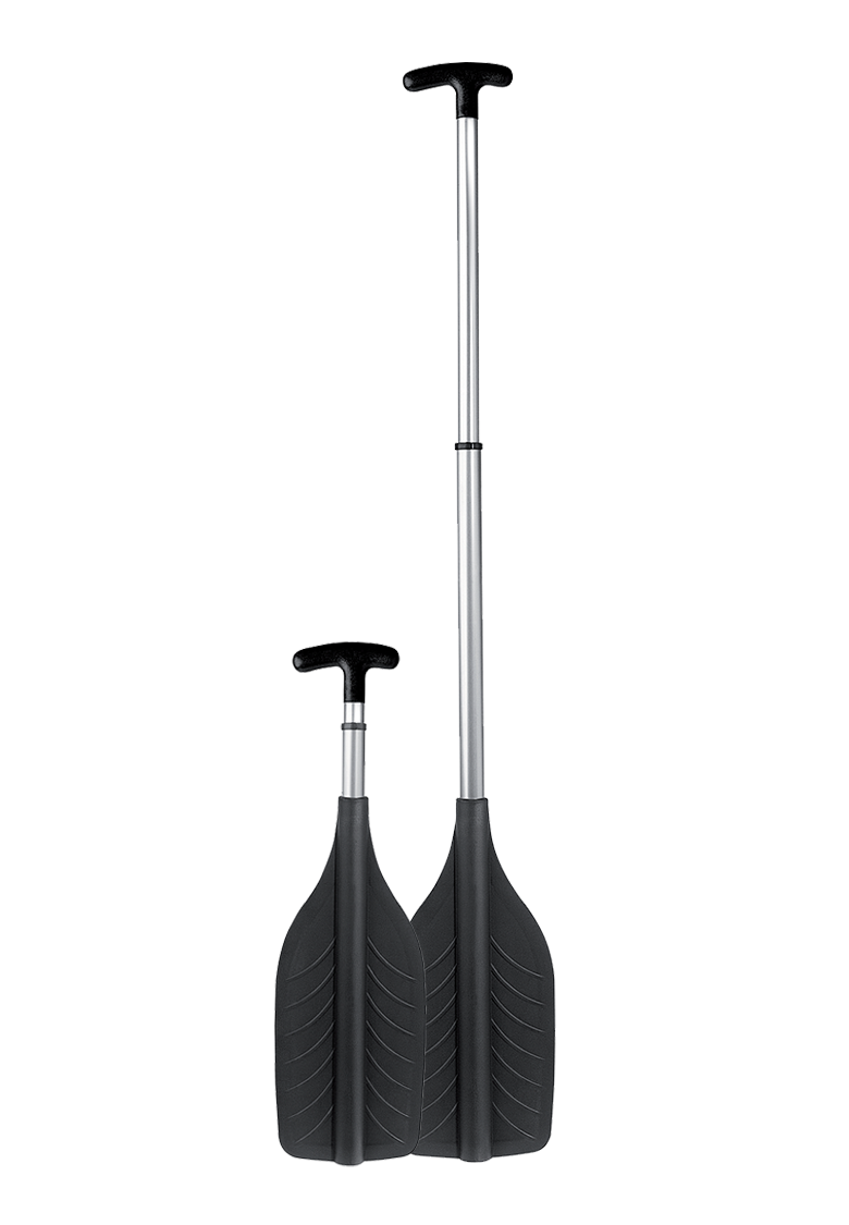 TSP 50/120 BLACK - telescopic alu oar