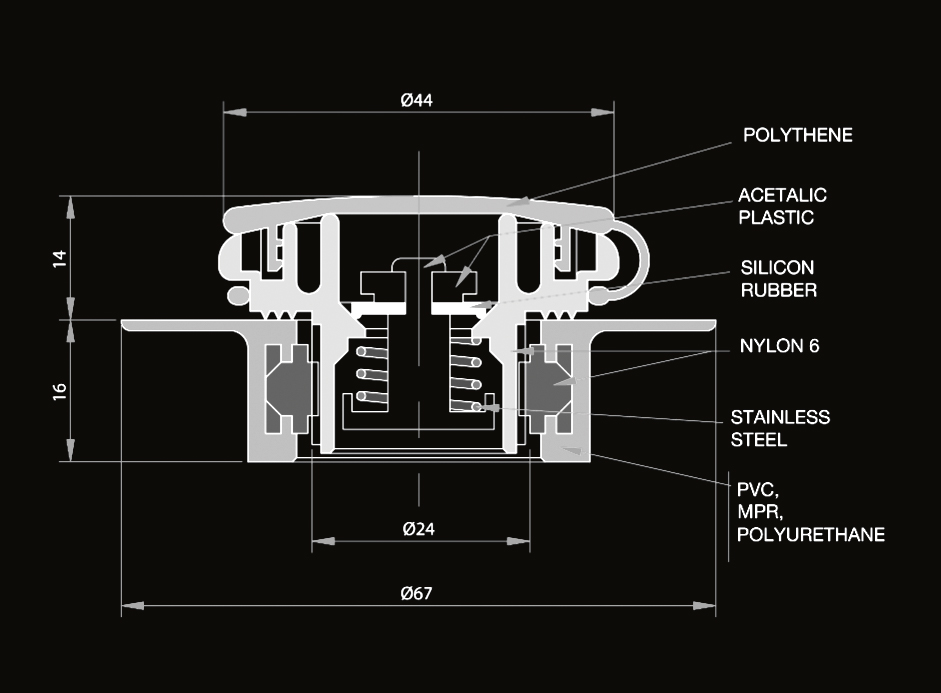VA 30 60/25 PVC